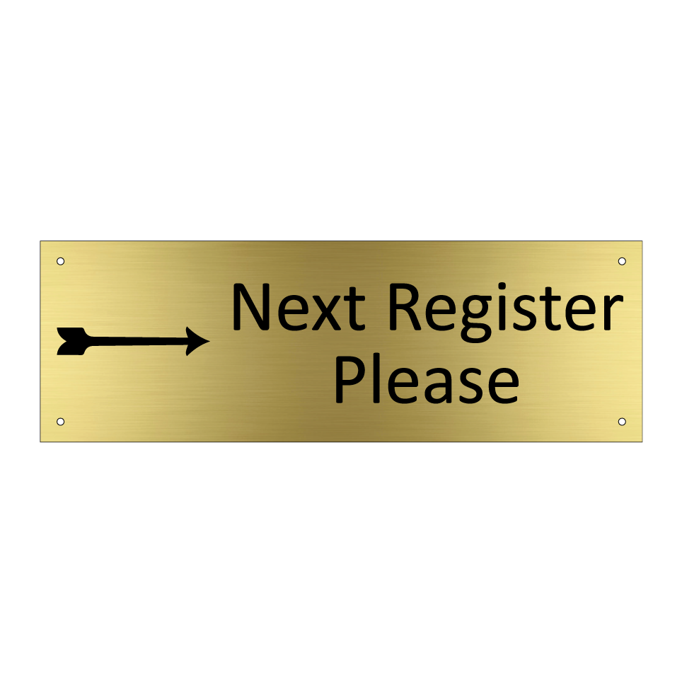 Next Register Please