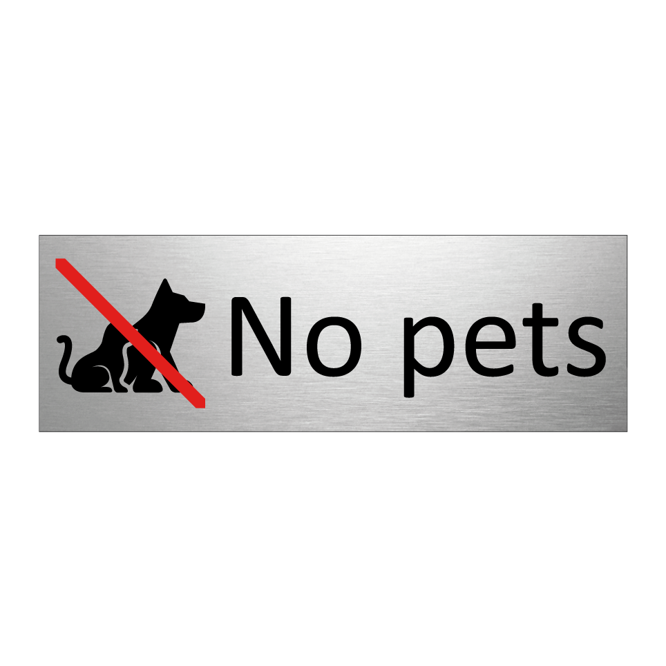 No pets
