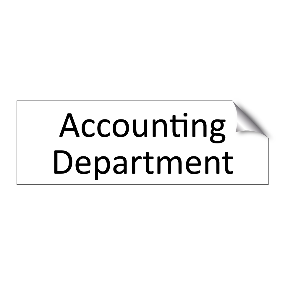 Accounting Department