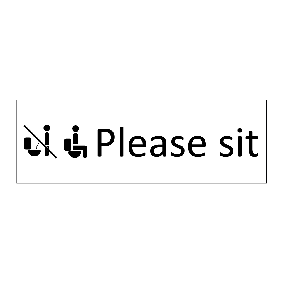 Please sit