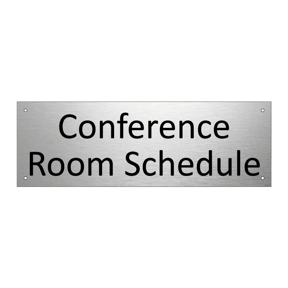 Conference Room Schedule