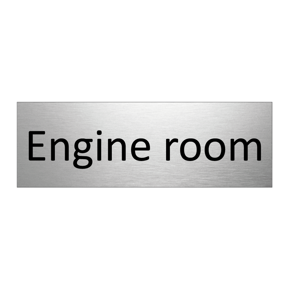 Engine room