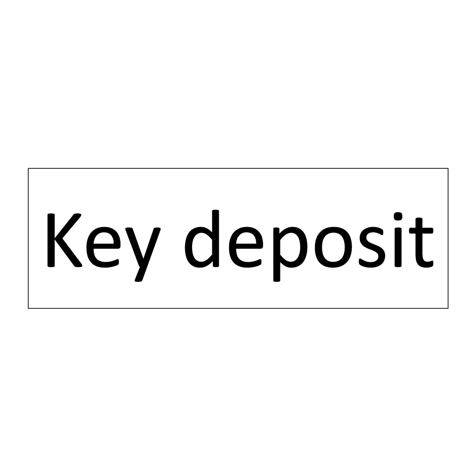 Key deposit