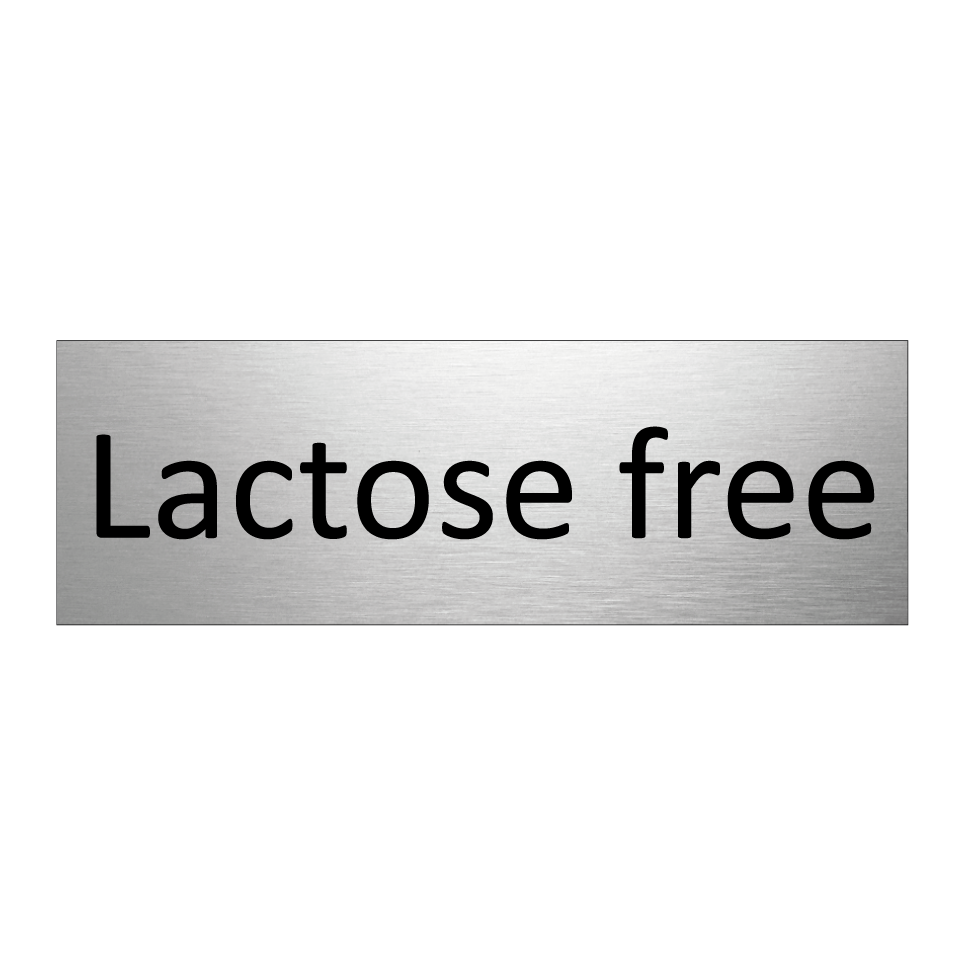 Lactose free