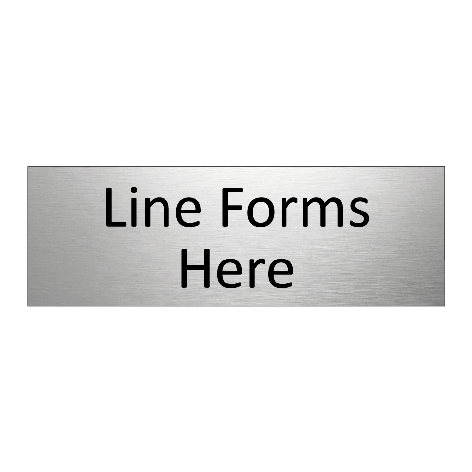 Line Forms Here