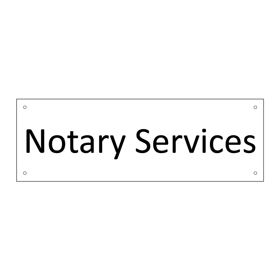 Notary Services