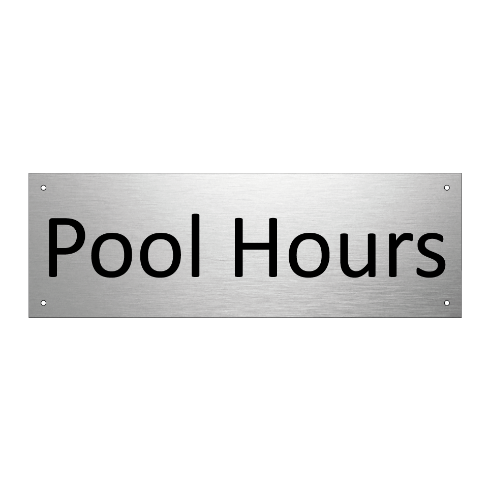 Pool Hours