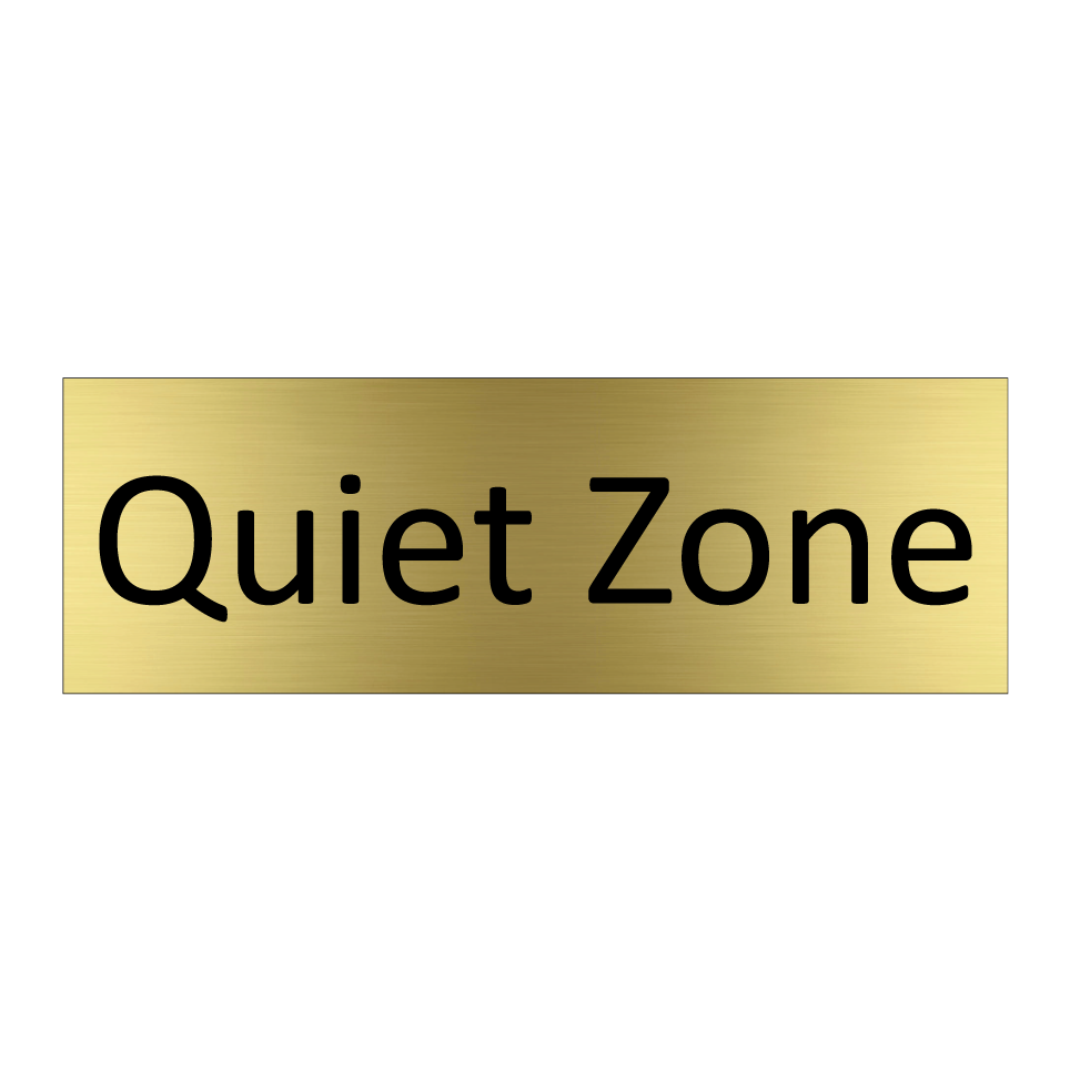 Quiet Zone