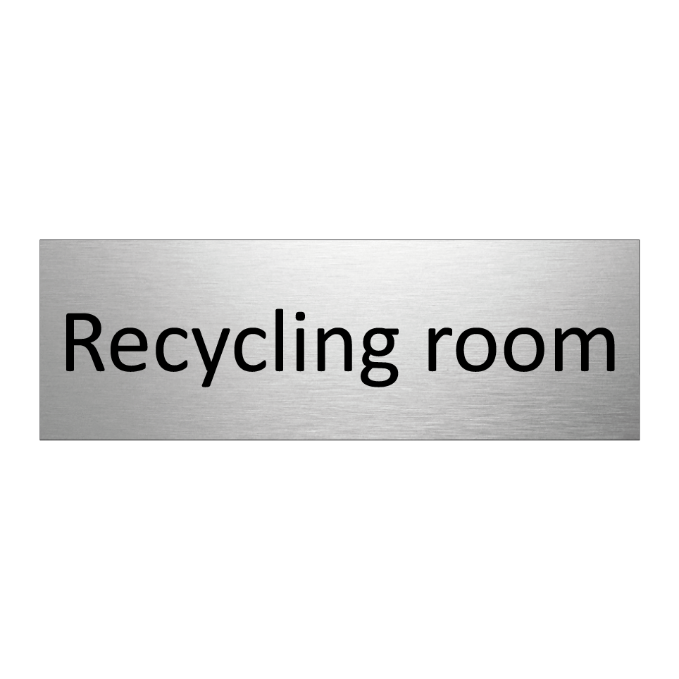 Recycling room