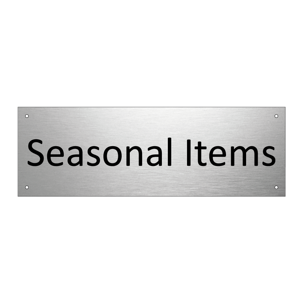 Seasonal Items
