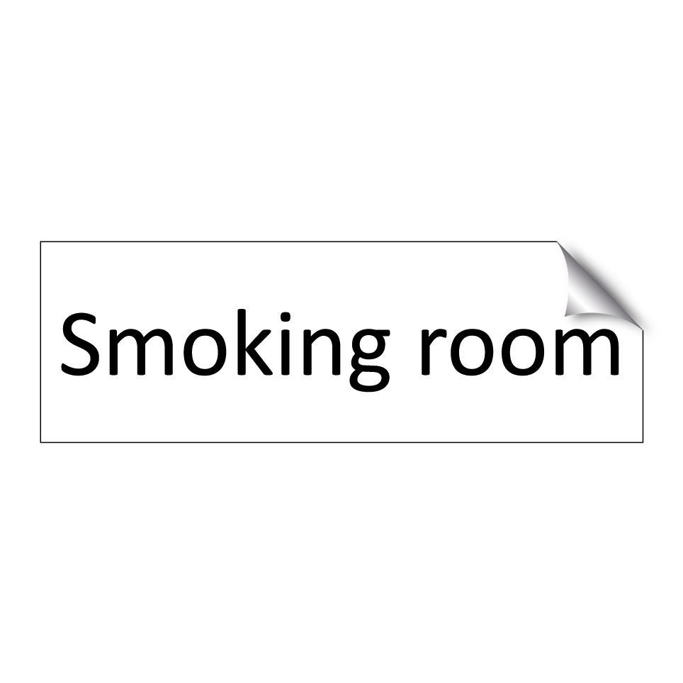 Smoking room