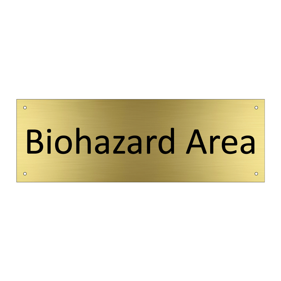 Biohazard Area