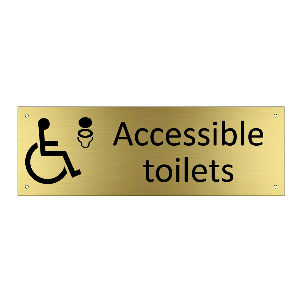 Accessible toilets