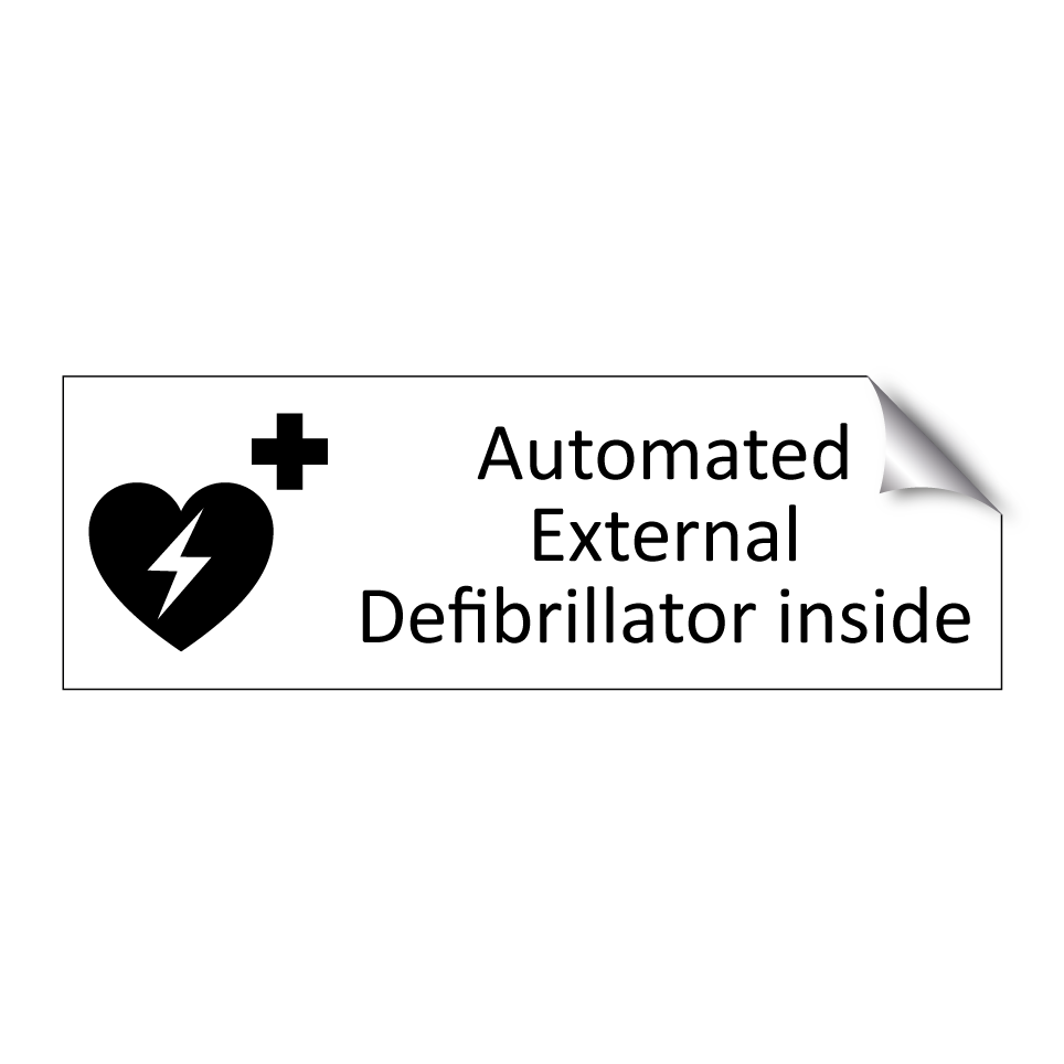 Automated External Defibrillator inside