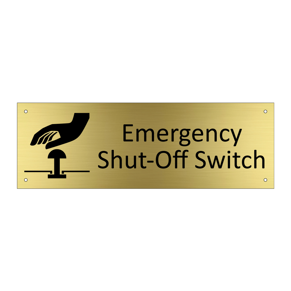 Emergency Shut-Off Switch