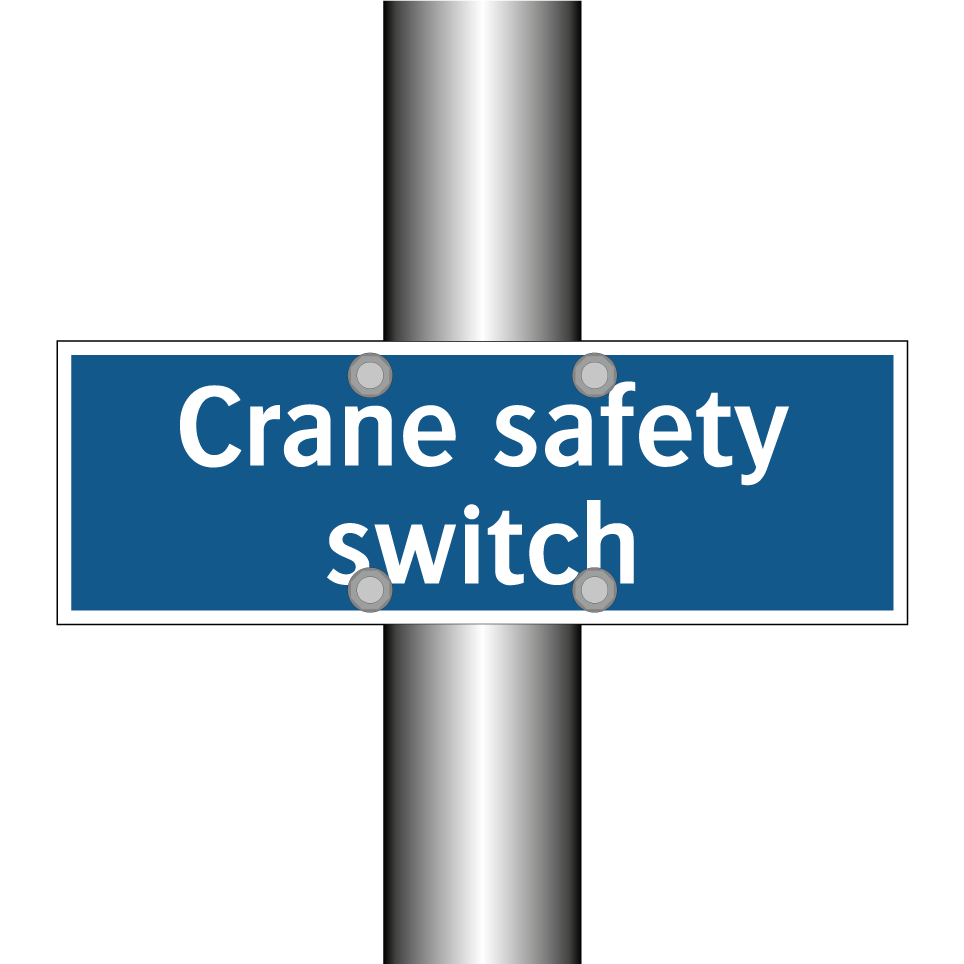 Crane safety switch