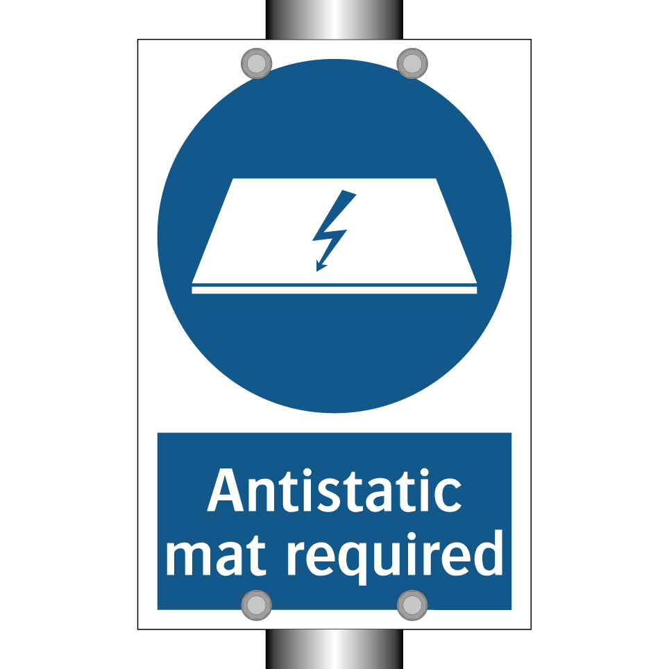 Antistatic mat required