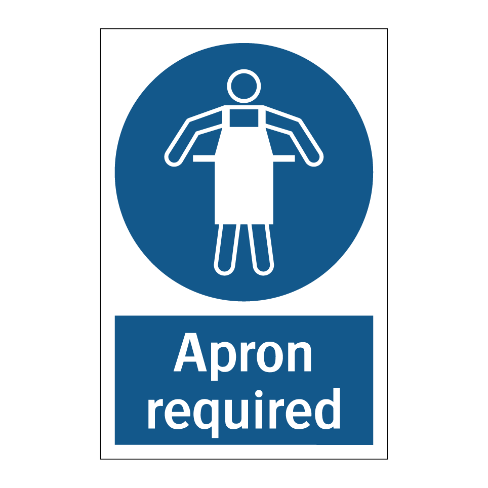 Apron required