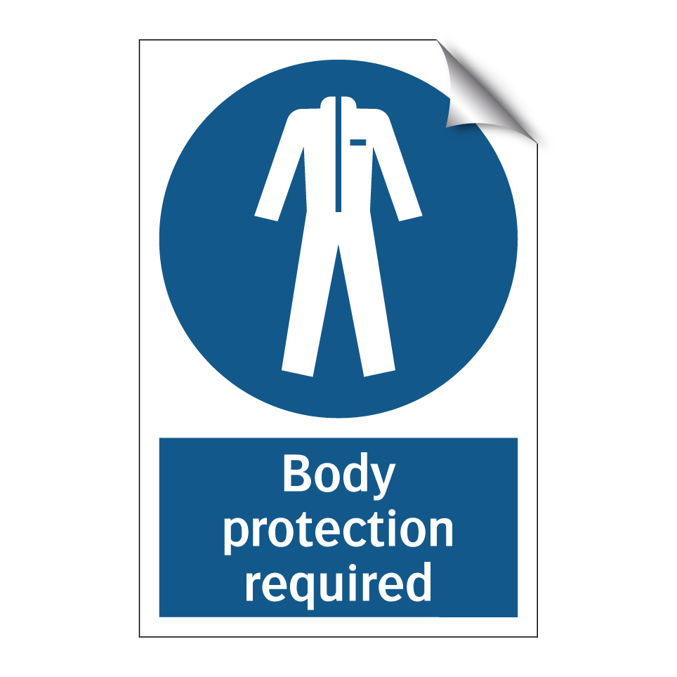 Body protection required