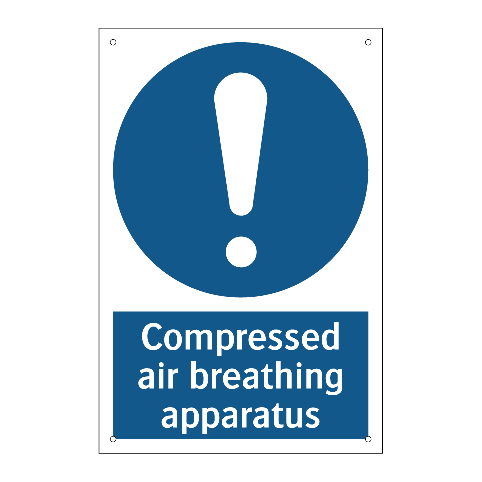 Compressed air breathing apparatus