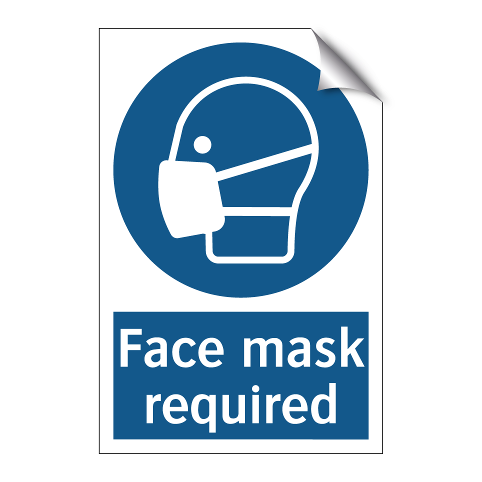 Face mask required
