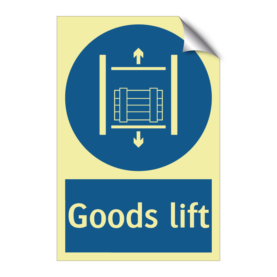 Goods lift
