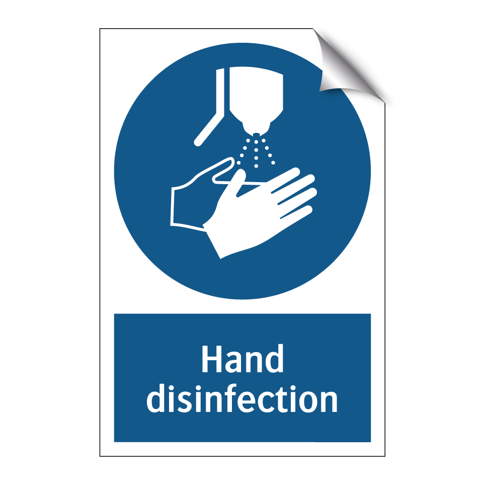Hand disinfection