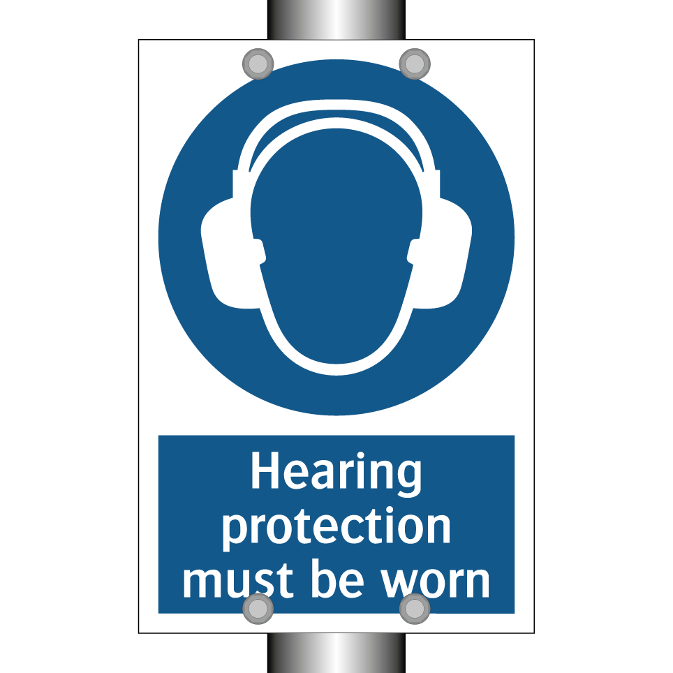 Hearing protection must be worn