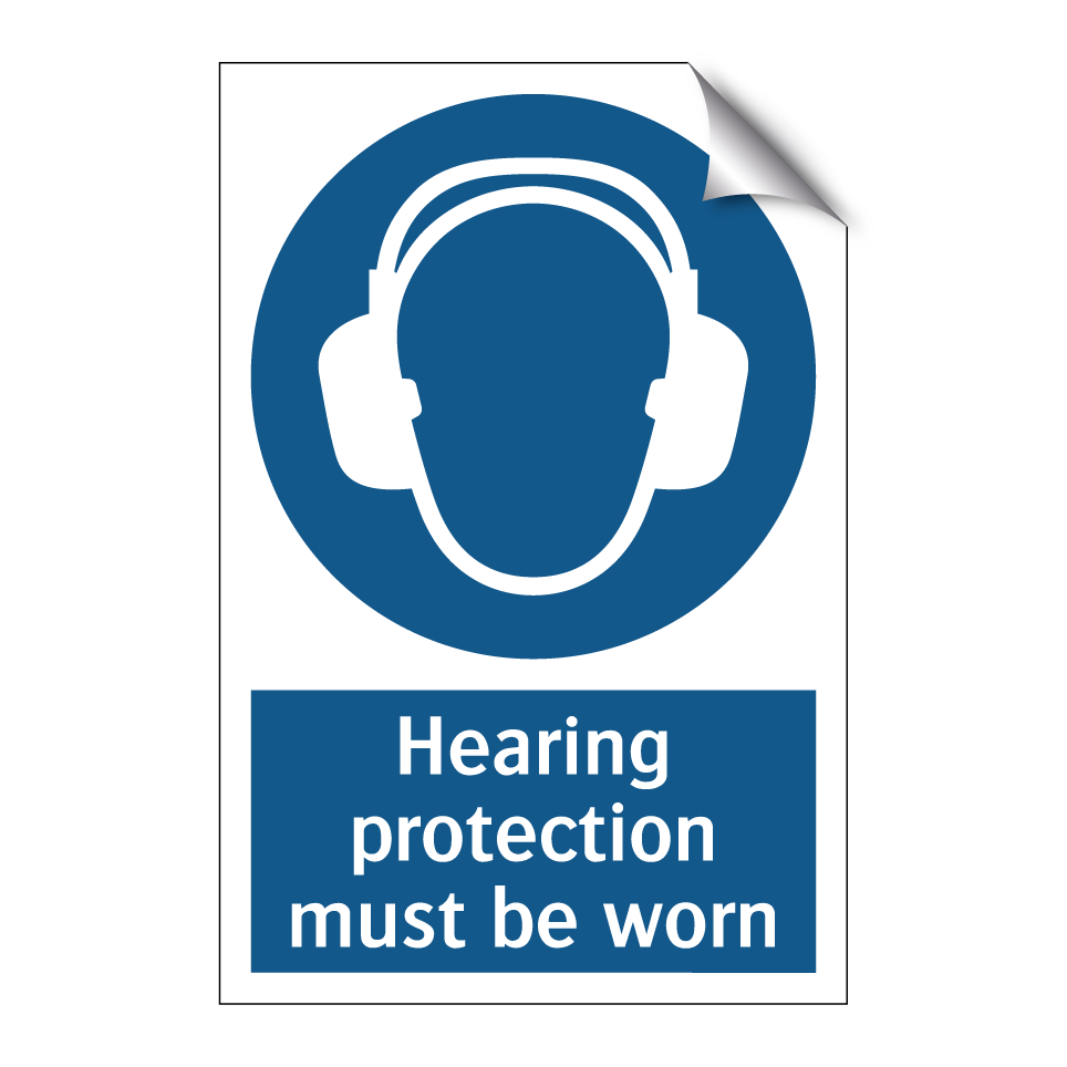 Hearing protection must be worn