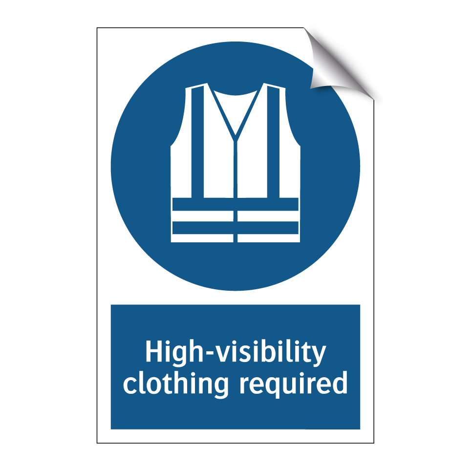 High-visibility clothing required
