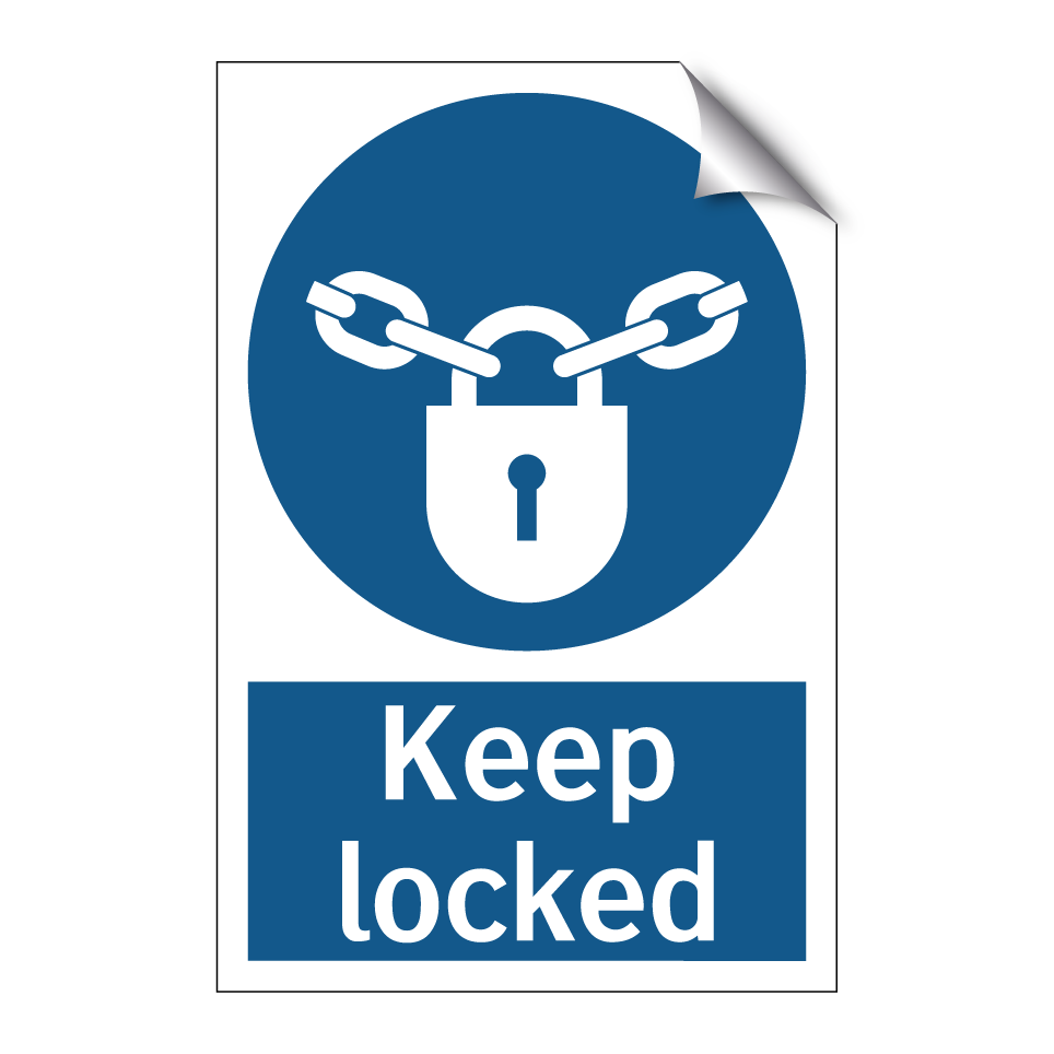 Keep locked