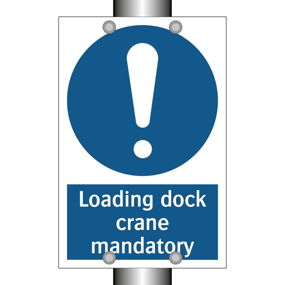 Loading dock crane mandatory