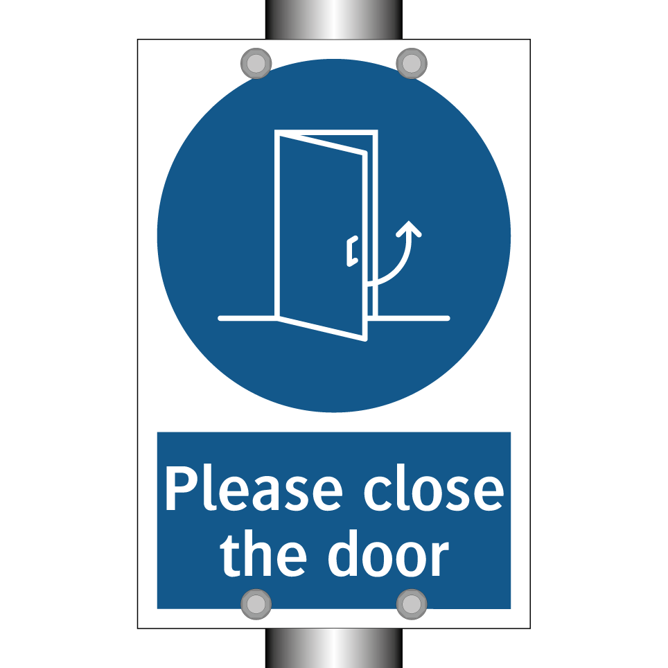 Please close the door