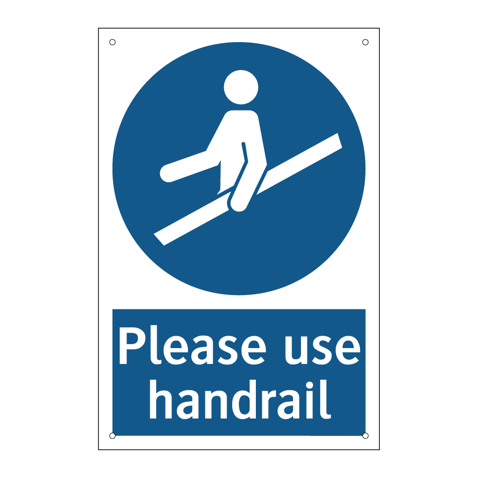 Please use handrail