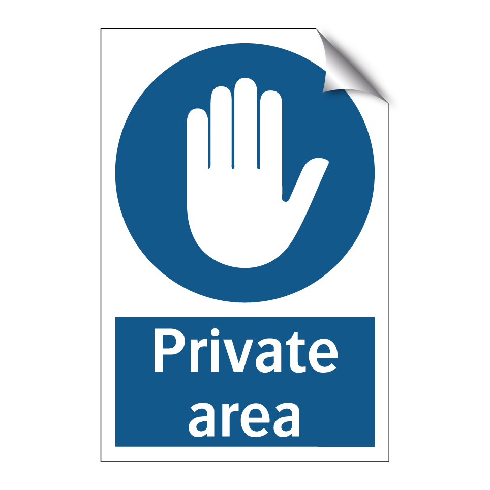 Private area