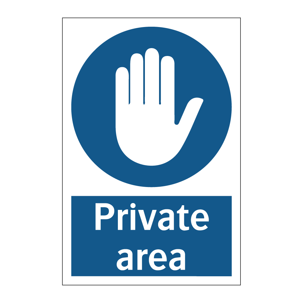 Private area
