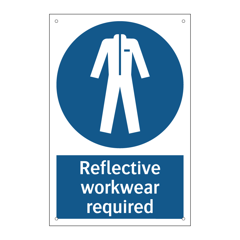 Reflective workwear required