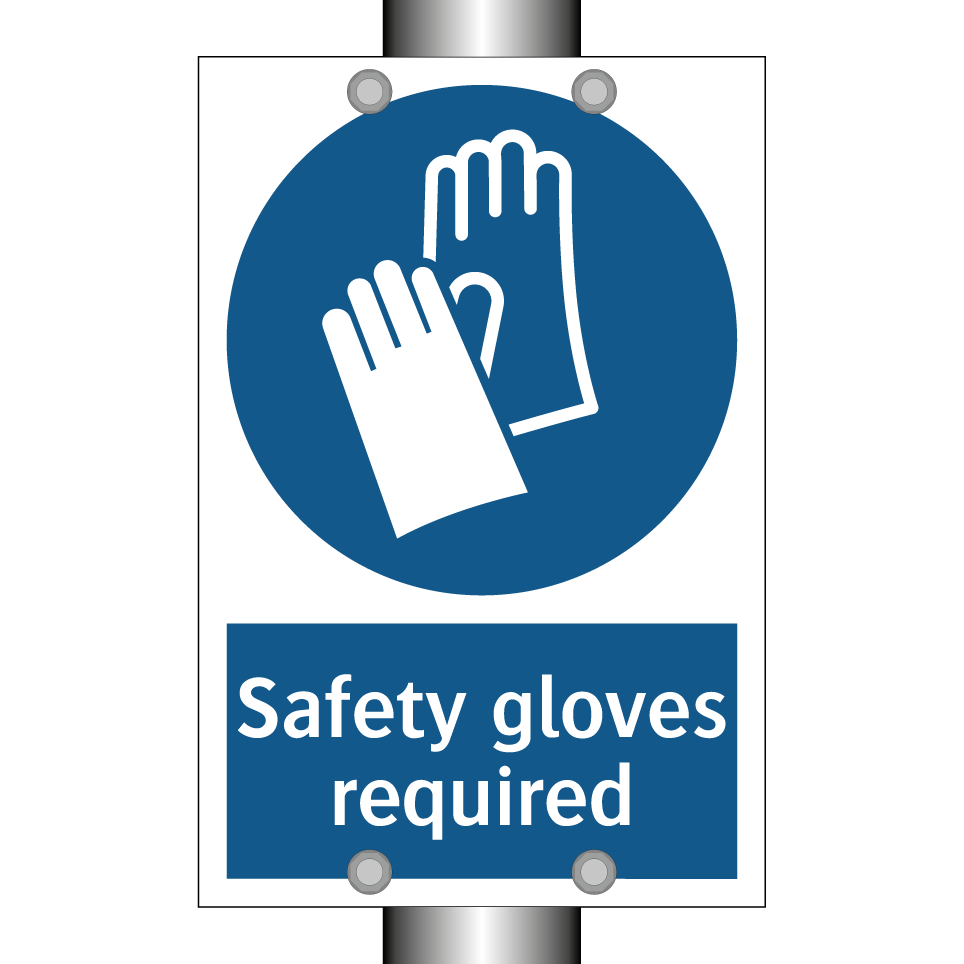 Safety gloves required