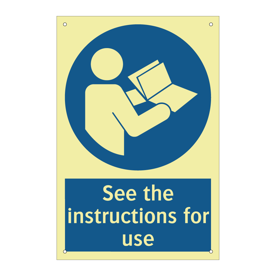 See the instructions for use