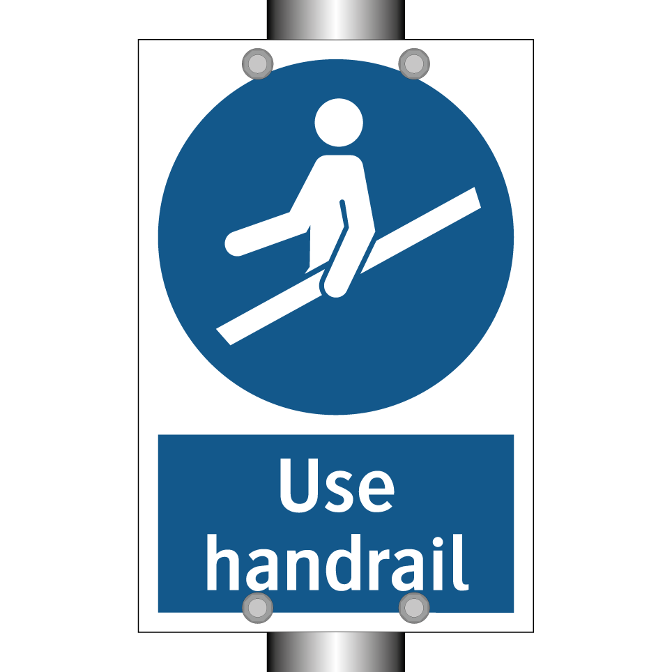 Use handrail