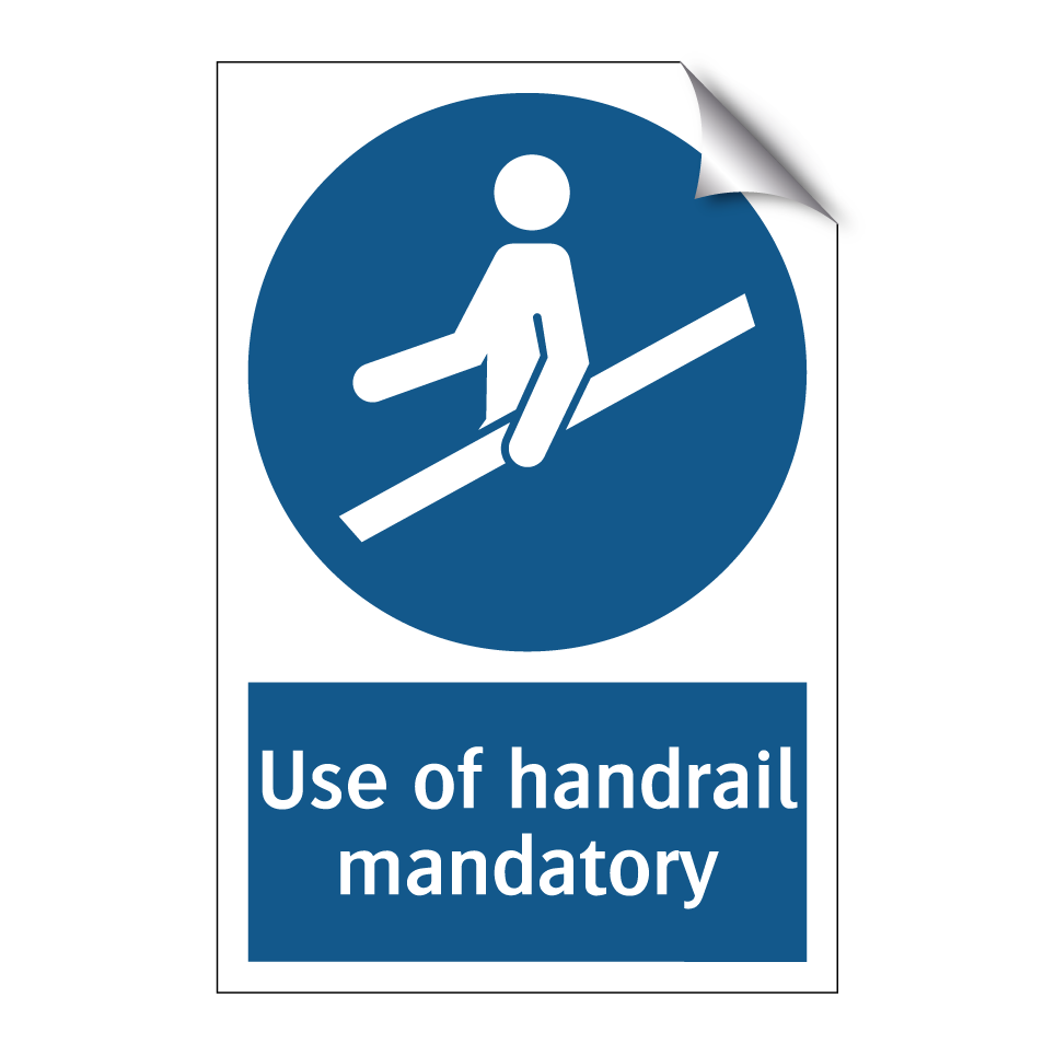 Use of handrail mandatory