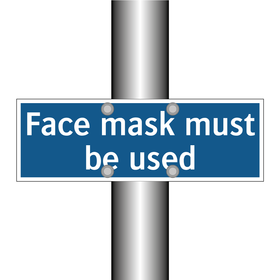 Face mask must be used