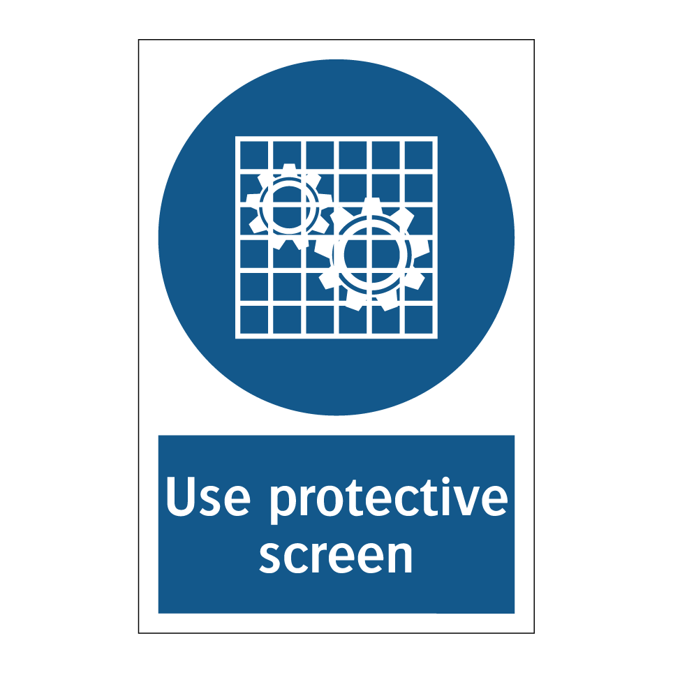 Use protective screen