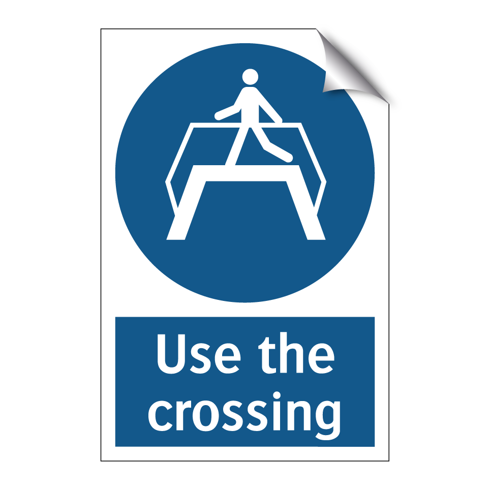 Use the crossing