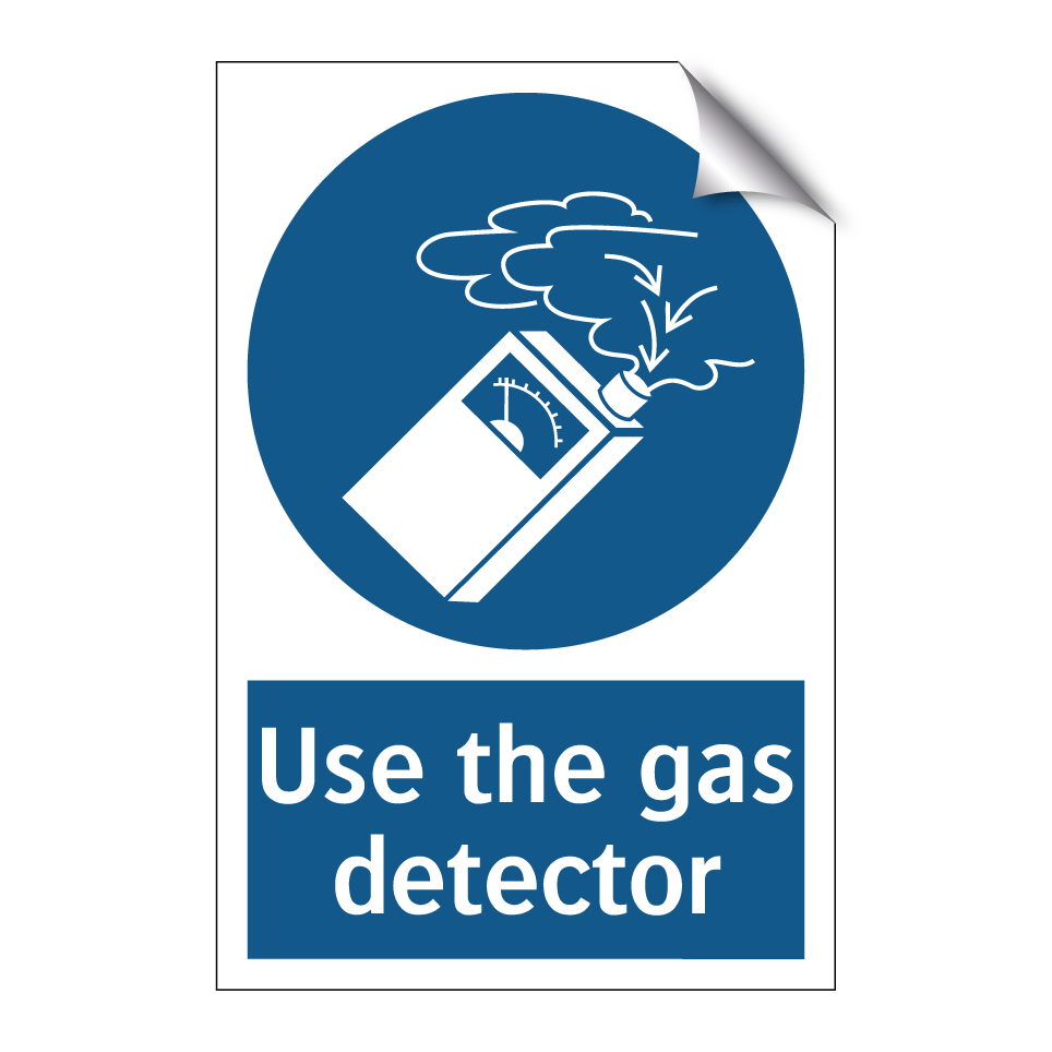 Use the gas detector
