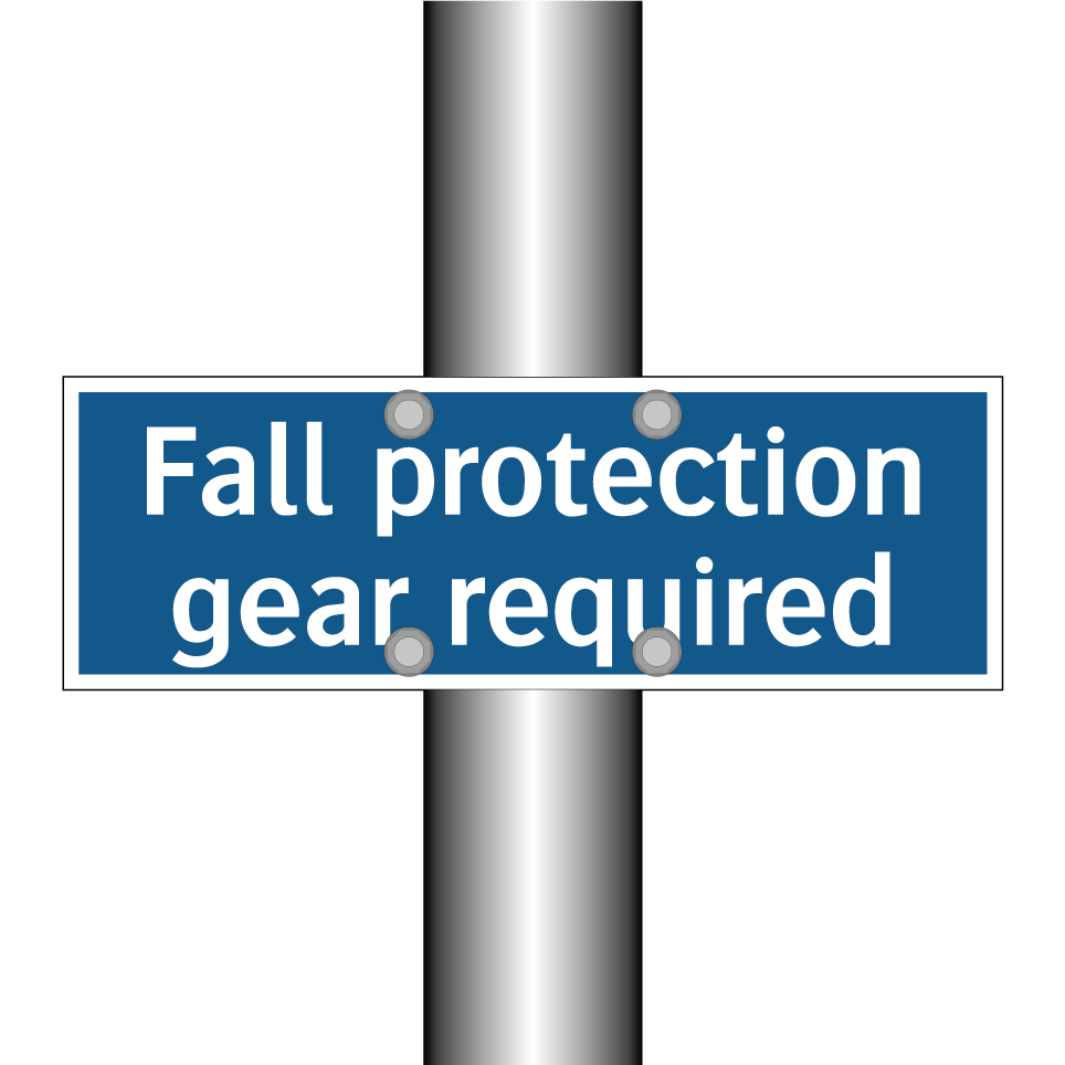 Fall protection gear required