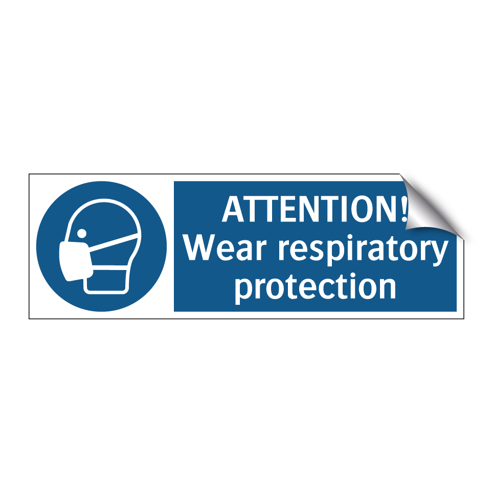ATTENTION! Wear respiratory protection
