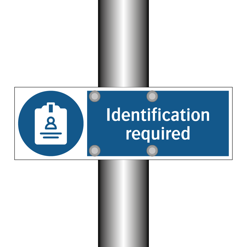 Identification required