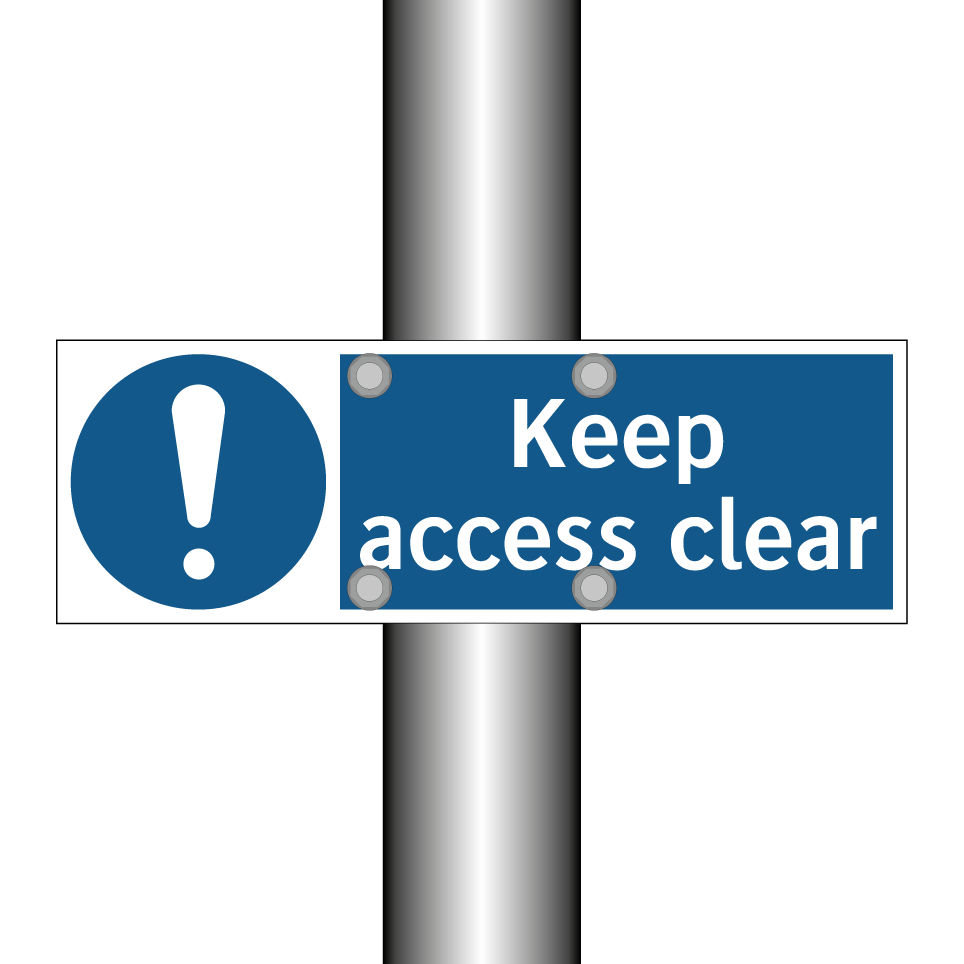 Keep access clear