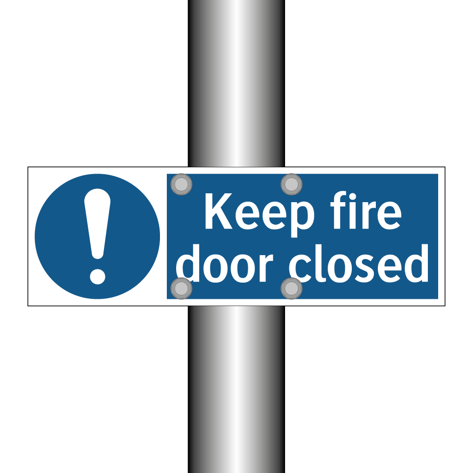 Keep fire door closed